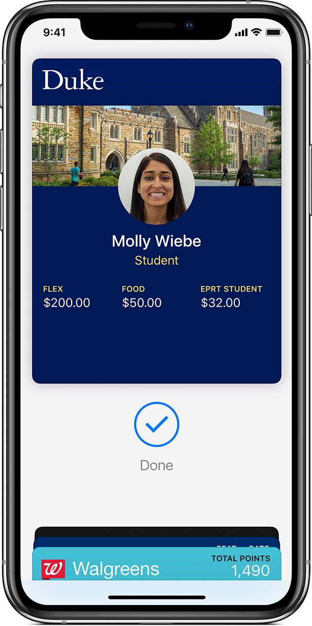Apple Wallet Student ID Integration