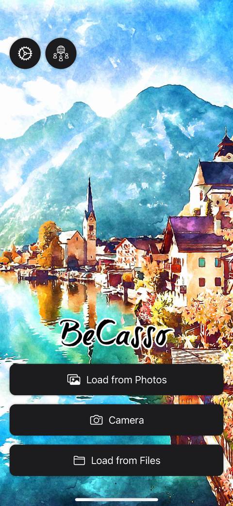 6 برنامه رایگان برای تبدیل عکس به آثار هنری و نقاشی 17 BeCasso Home.jpg?q=50&fit=crop&w=480&dpr=1 -