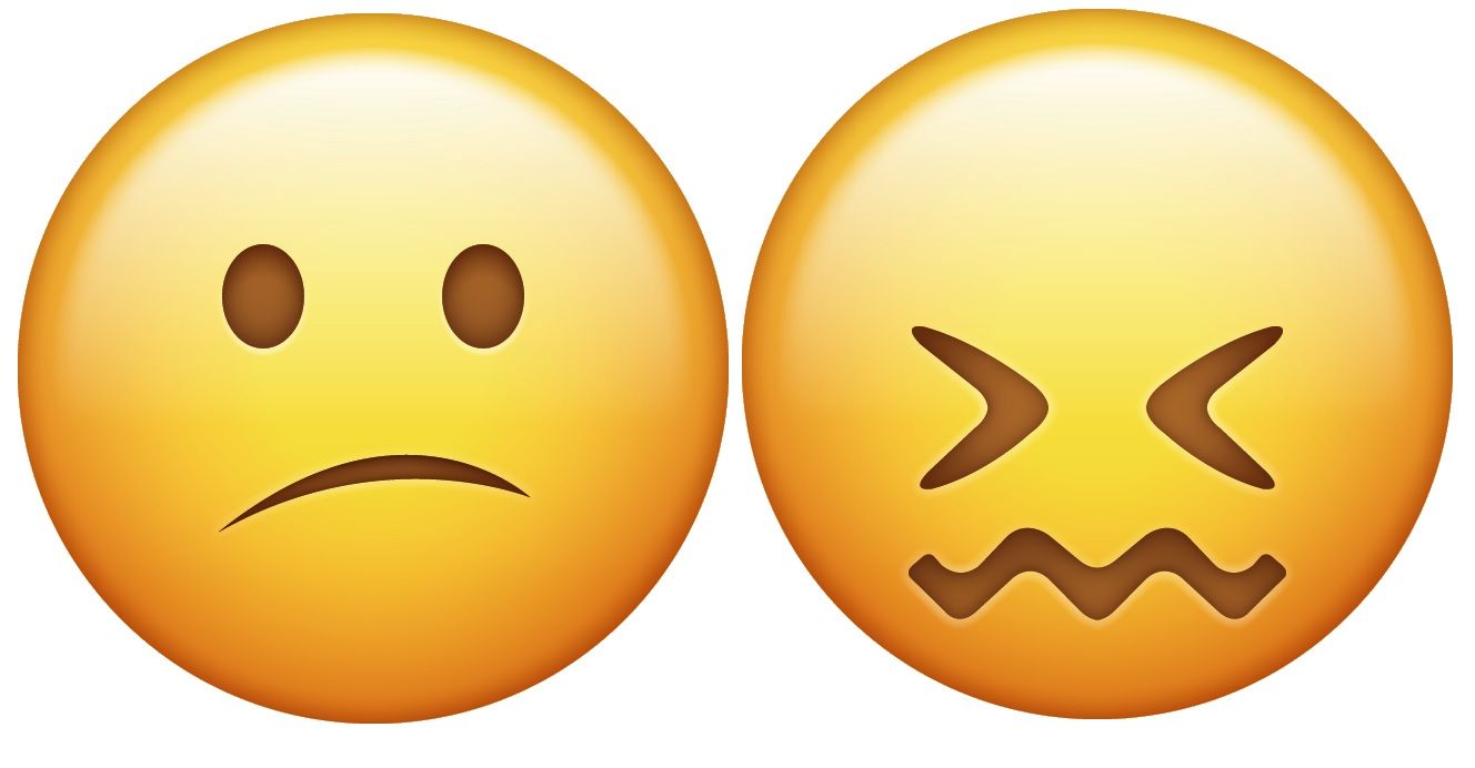 confounded emoji