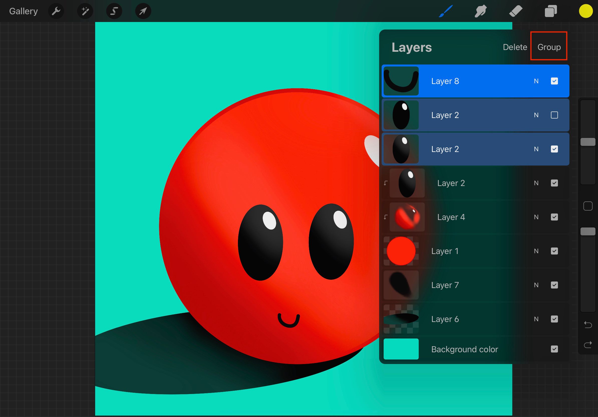New to Procreate? Here Are 13 Tips to Start Using Layers