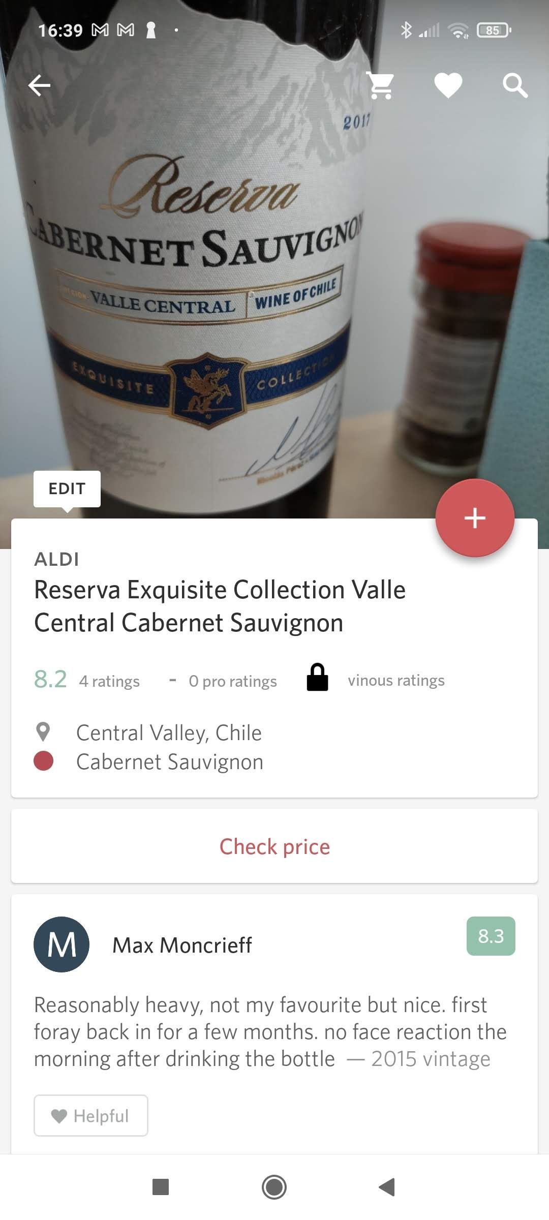 Delectable wine review