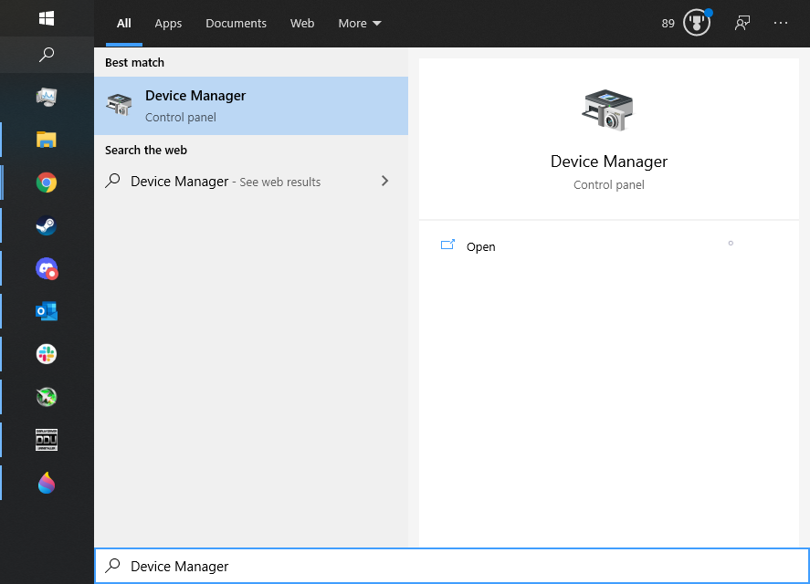 Device Manager 1 - Come installare e reinstallare in modo pulito i driver GPU su Windows