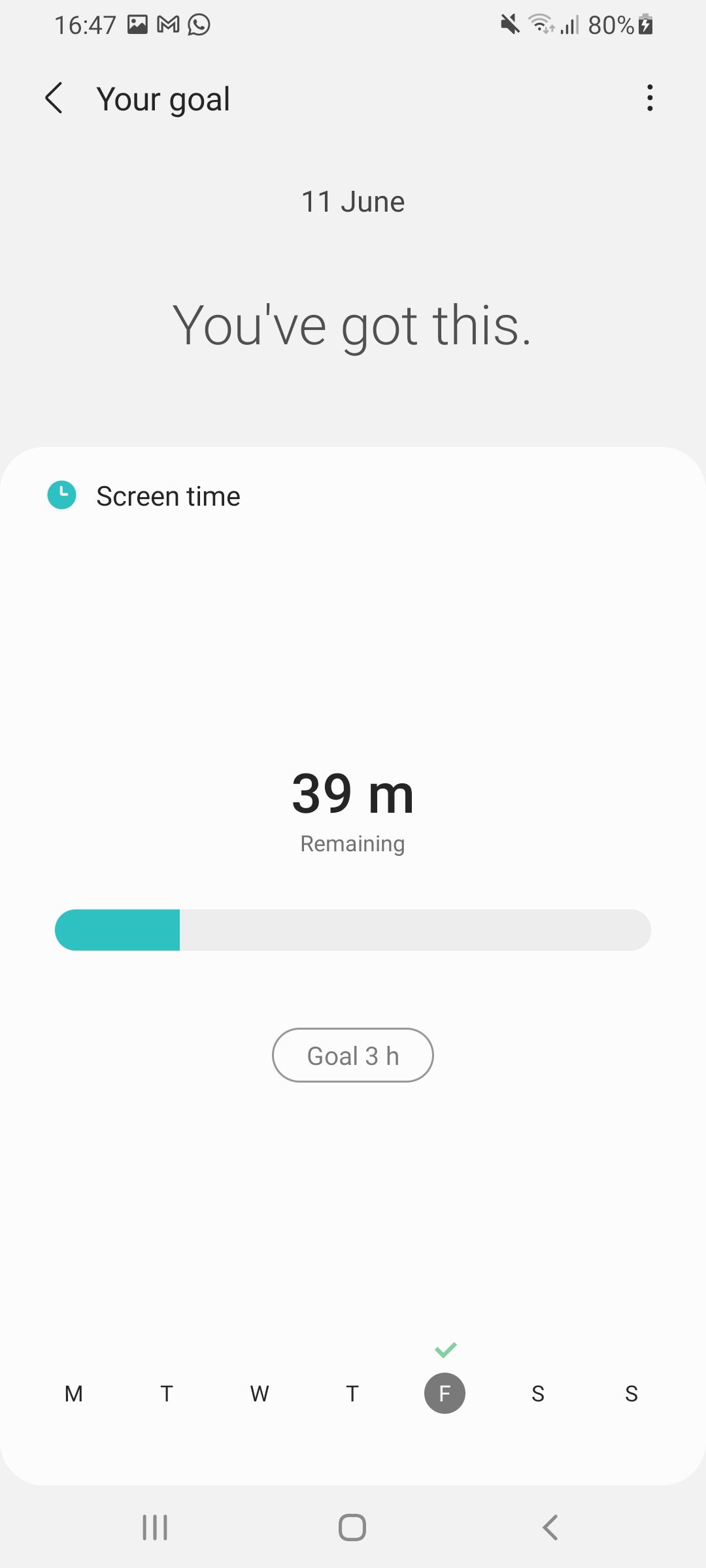 Set Screen time limit digital wellbeing