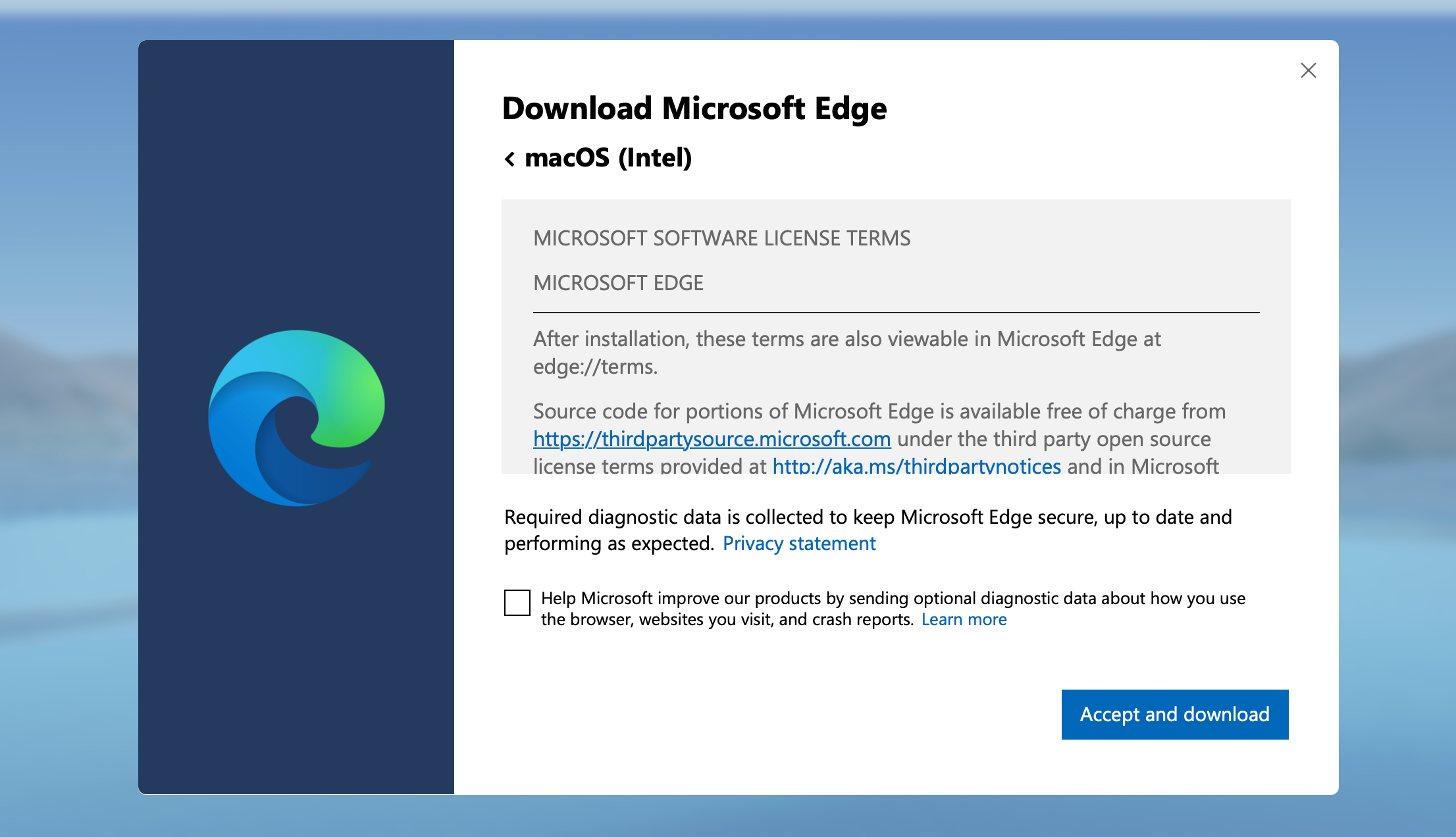 is edge browser available for mac