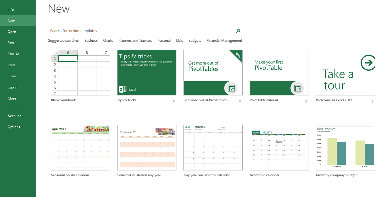 Excel Templates - I 5 migliori siti Web per scaricare modelli Excel gratuiti