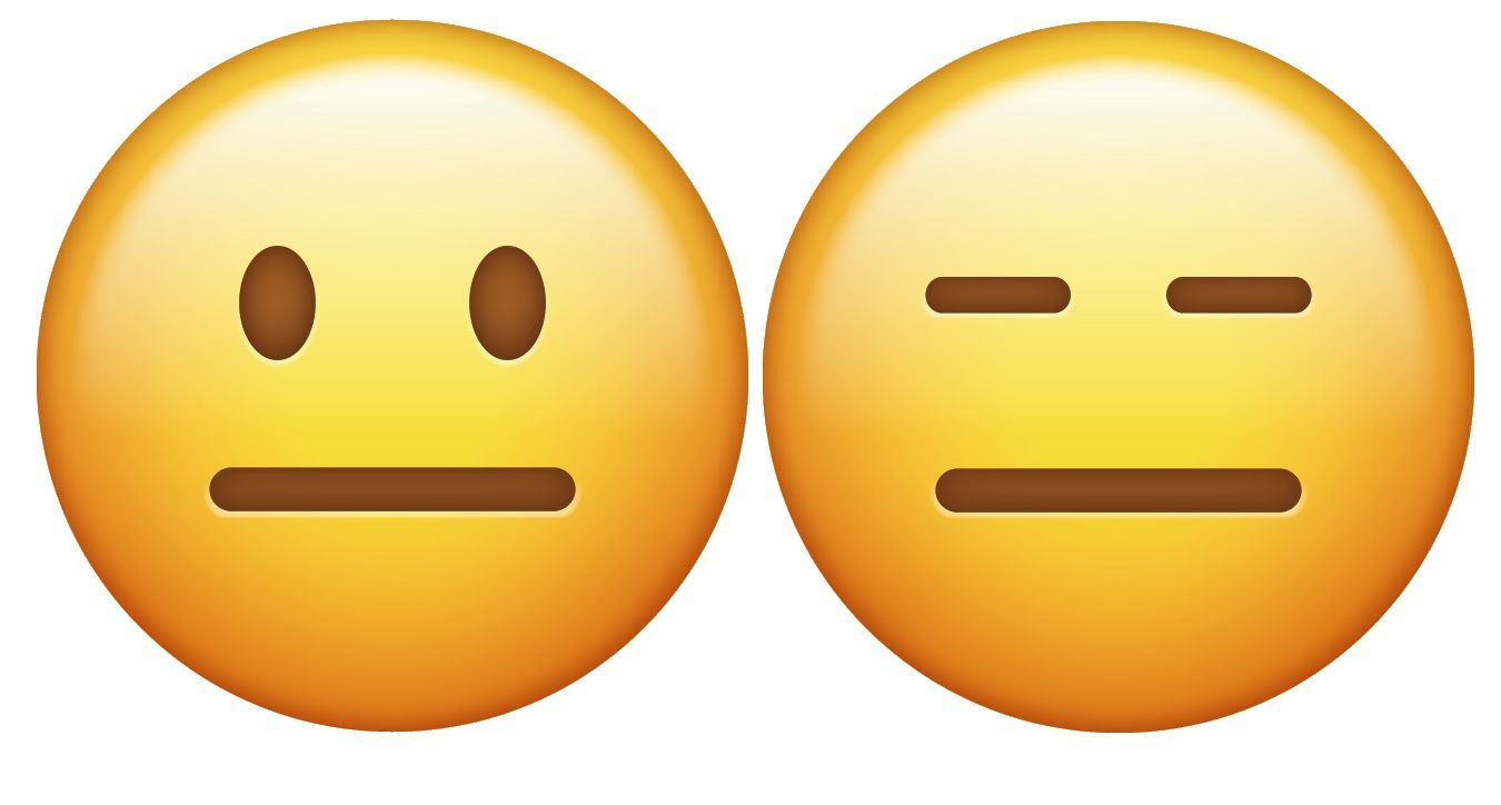 neutral emojis