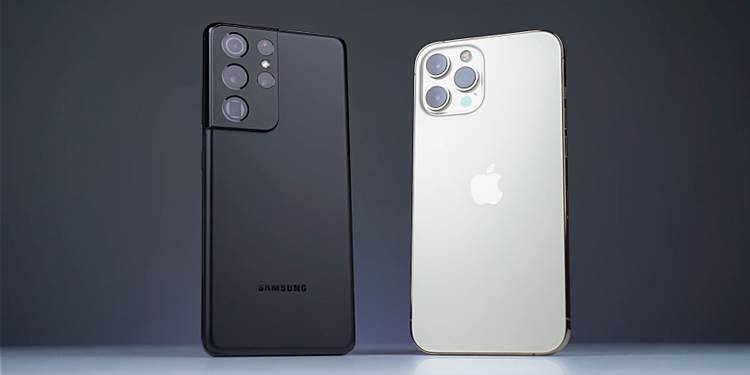 Galaxy S21 Ultra vs iPhone 12 Pro