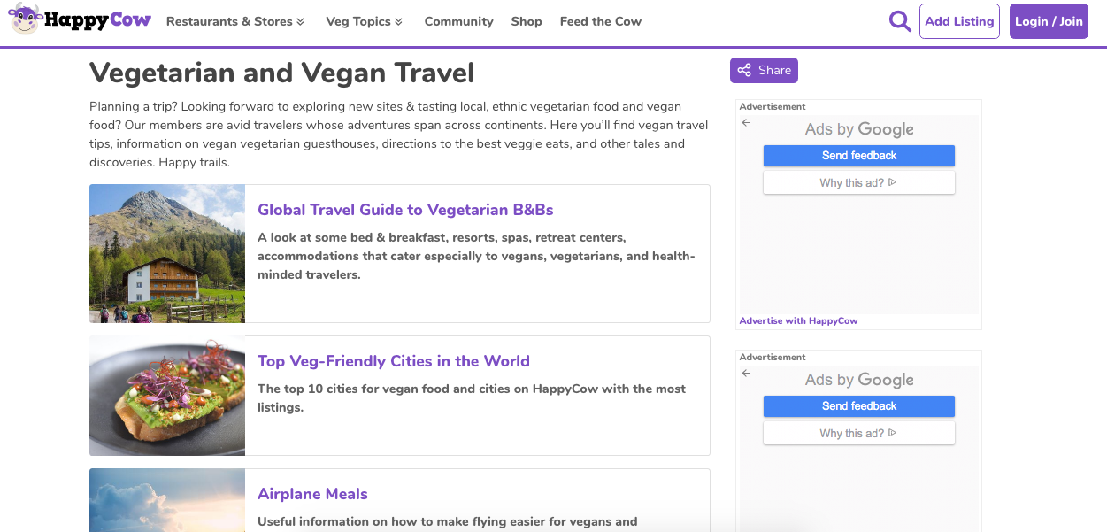 How to Find Vegan Friendly Holidays Online