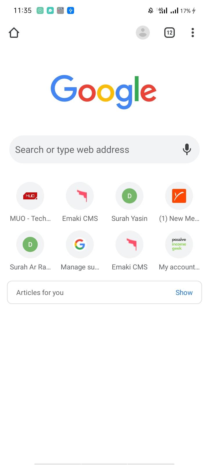 How To Manage Your Activity And Control Article Suggestions In Chrome