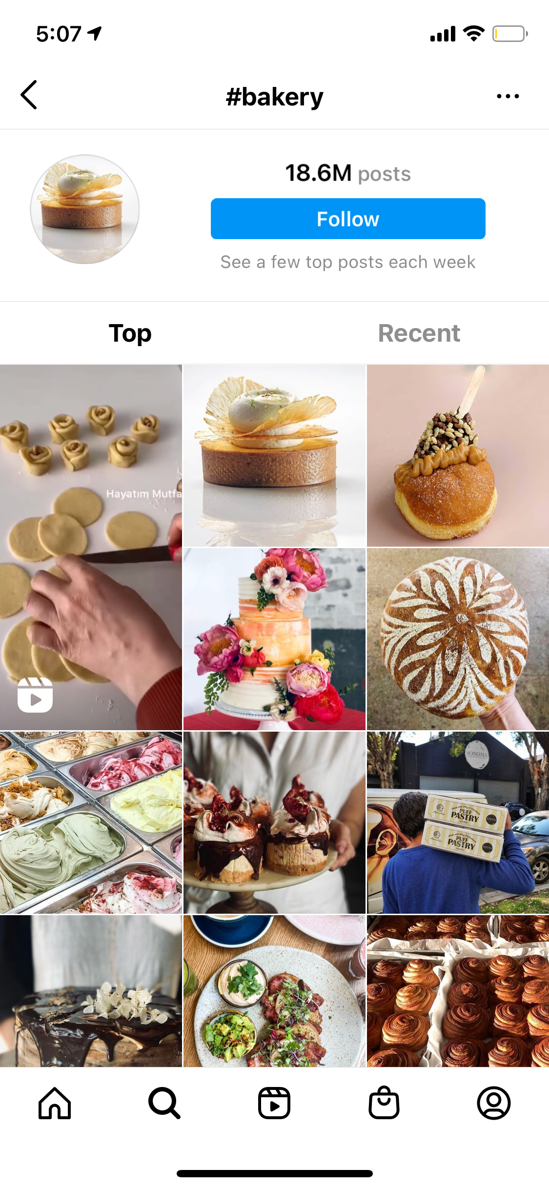 hashtags on instagram with reels content
