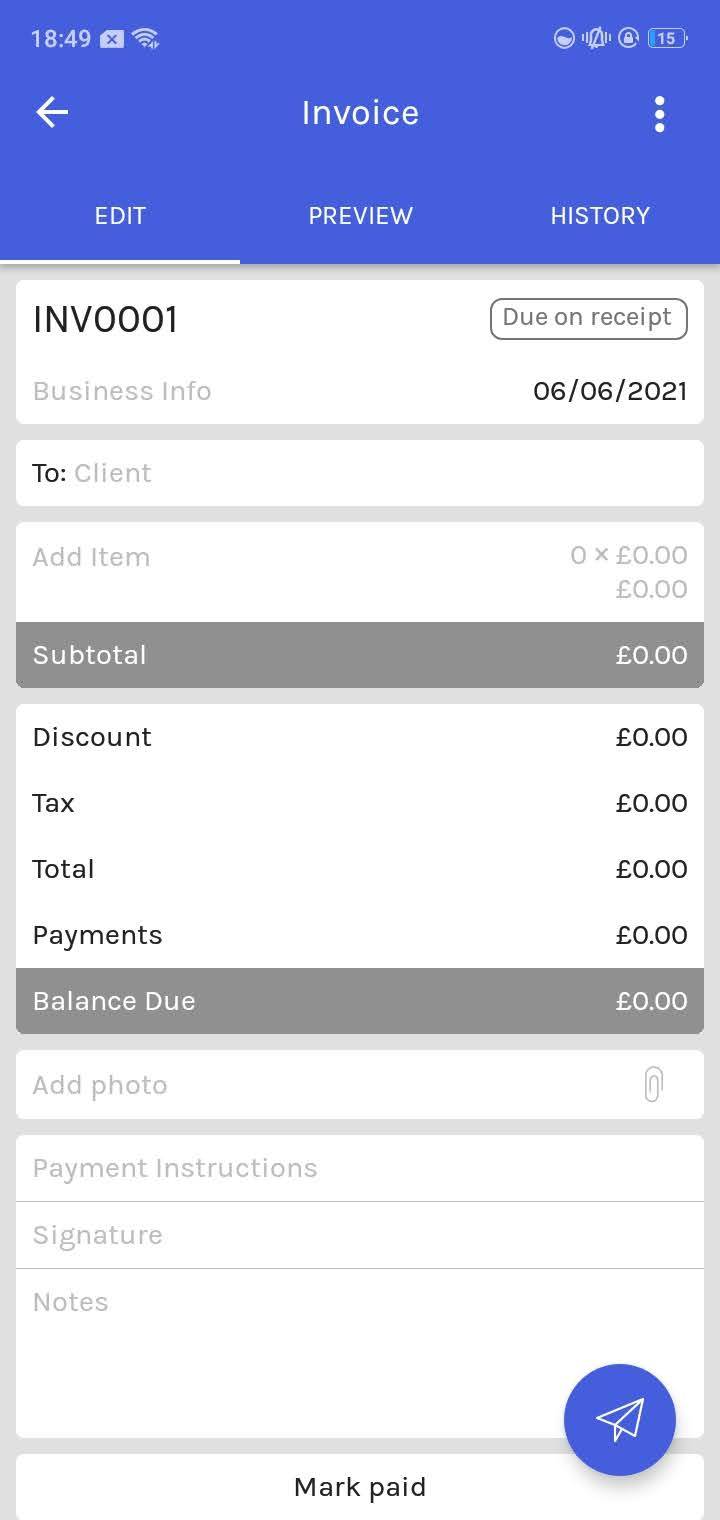 Invoice Simple App Download / Invoice Simple Estimate Maker For Android