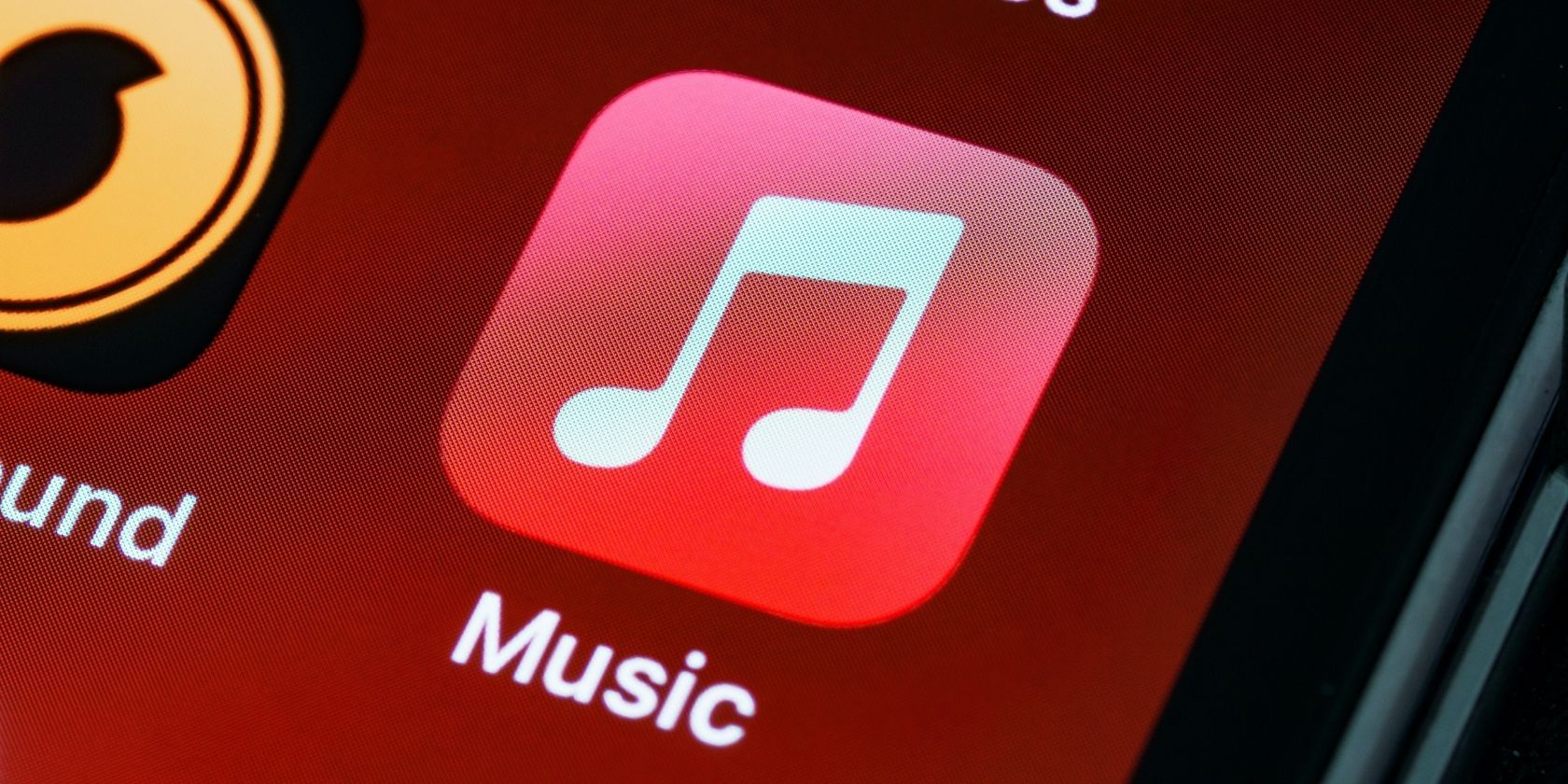 Apple Music icon on phone