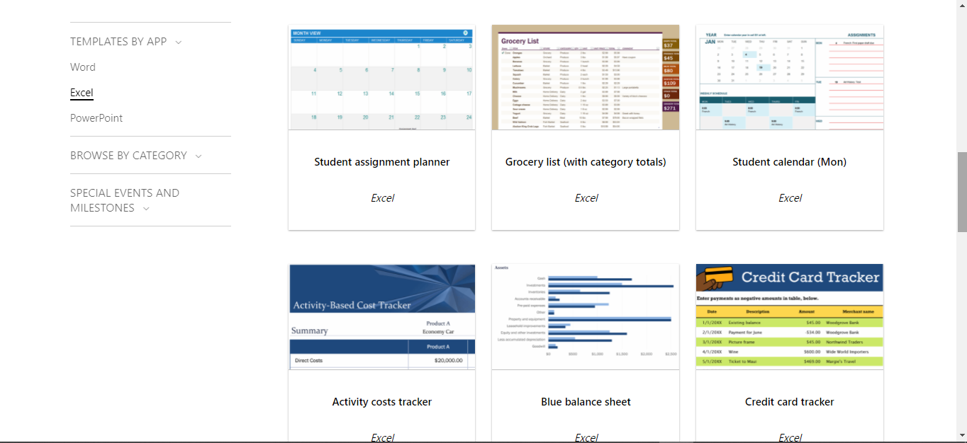 Microsoft Office Free Templates For Excel