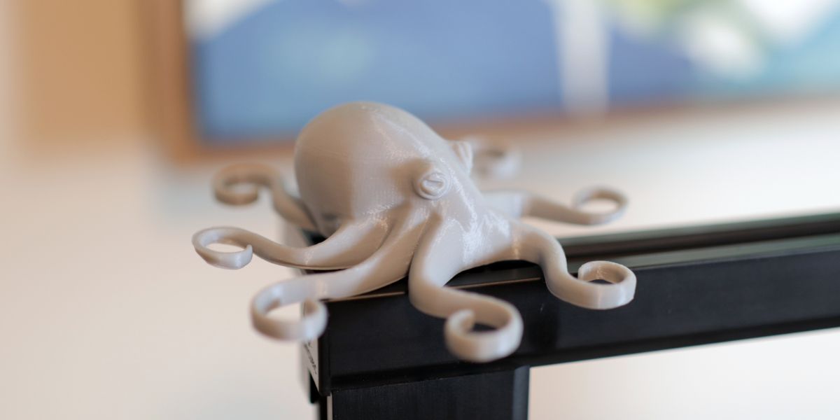 Octopus on top of printer