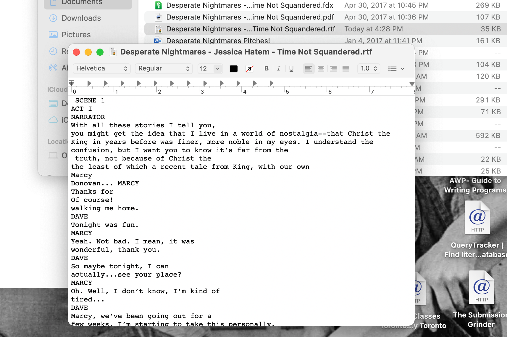 So konvertieren Sie ein PDF in Word auf einem Mac - PDF made into RTF doc