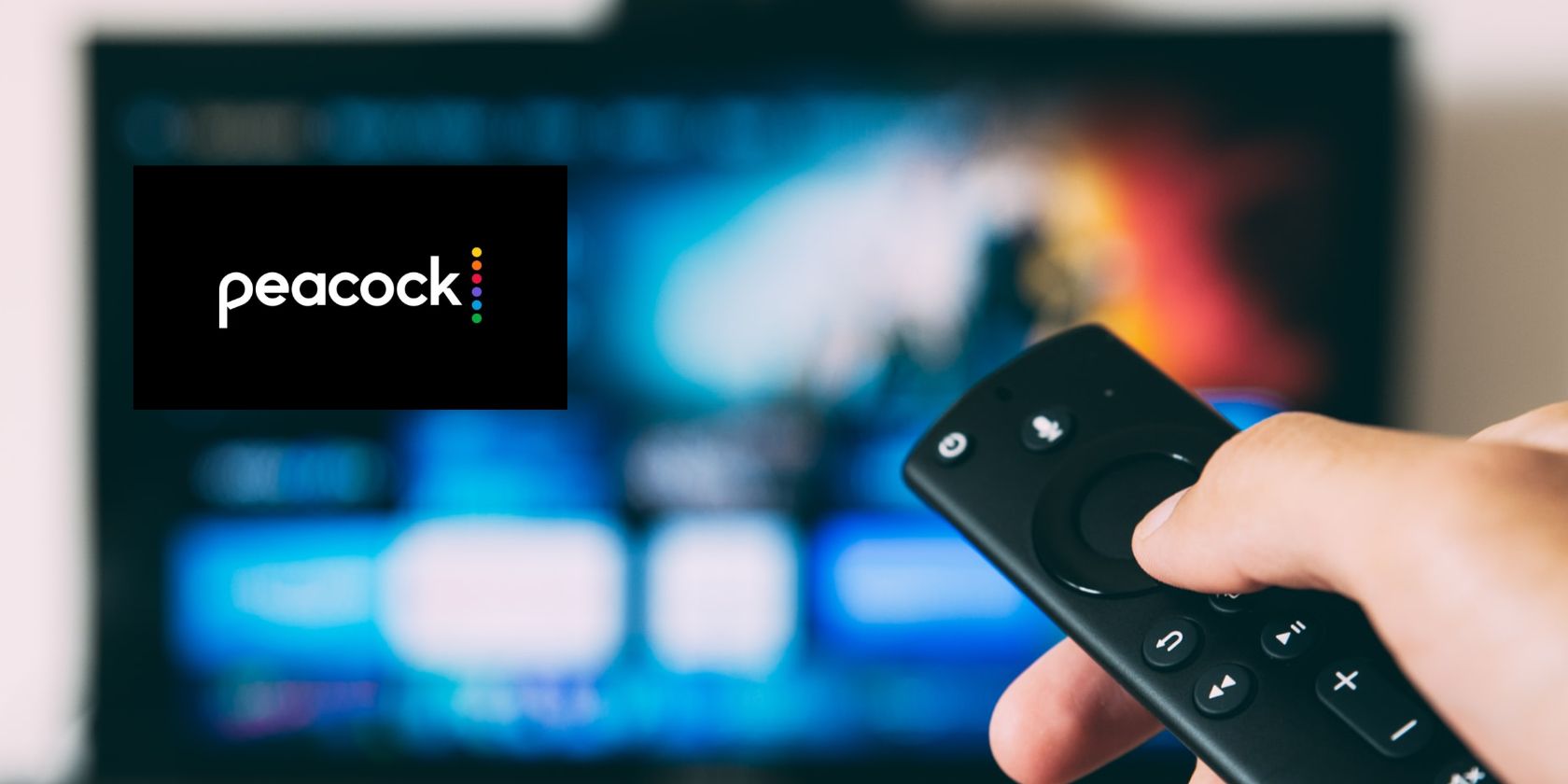 The Peacock app being used on an Amazon Fire TV device.