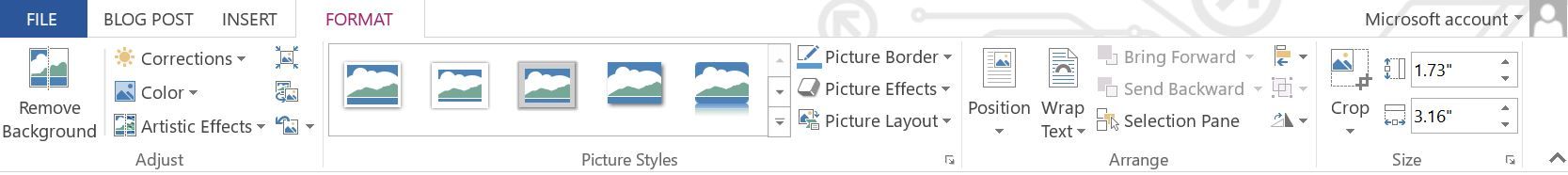  Add Picture Tools in WordPress Blog