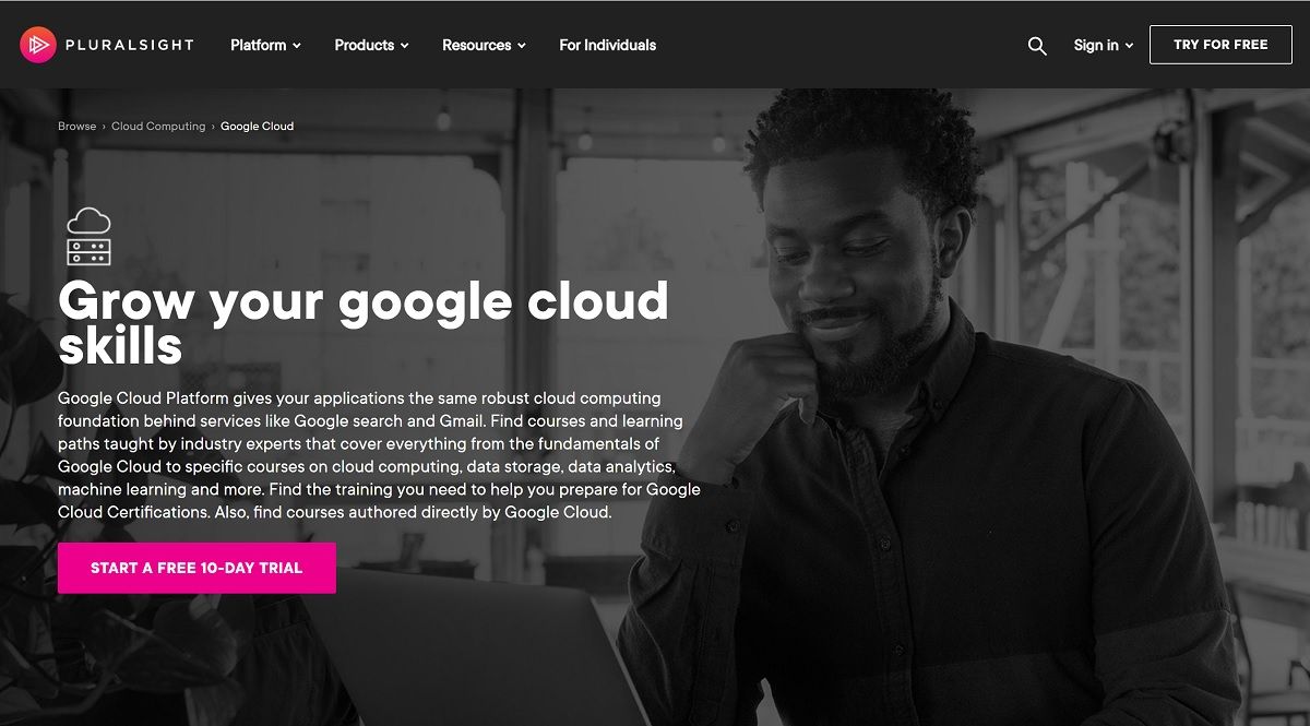 6 unwiderstehliche Lernressourcen zum Beherrschen der Google Cloud Platform - PluralSight GCP training