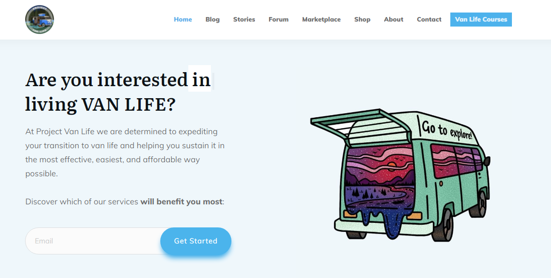 ProjectVanLife - I migliori siti web e risorse online per i viaggiatori in furgone