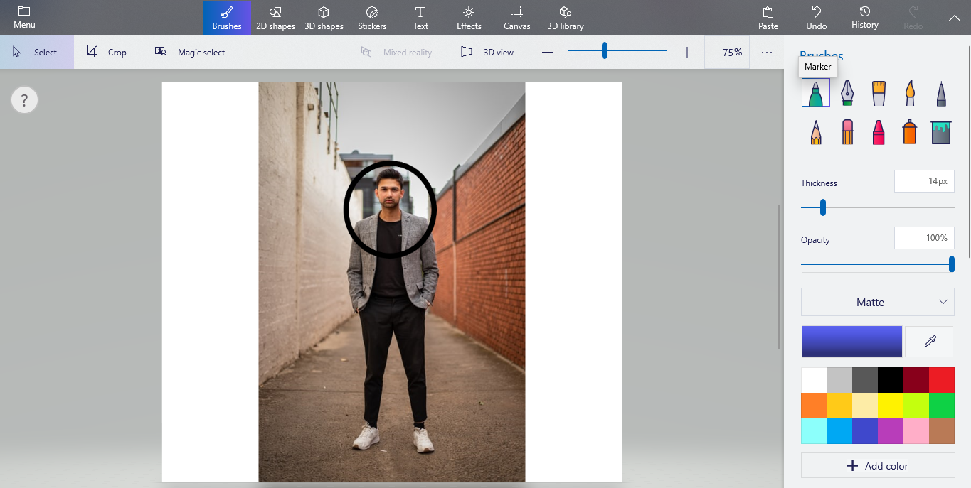 How to Crop an Image Into a Perfect Circle With Paint 3D