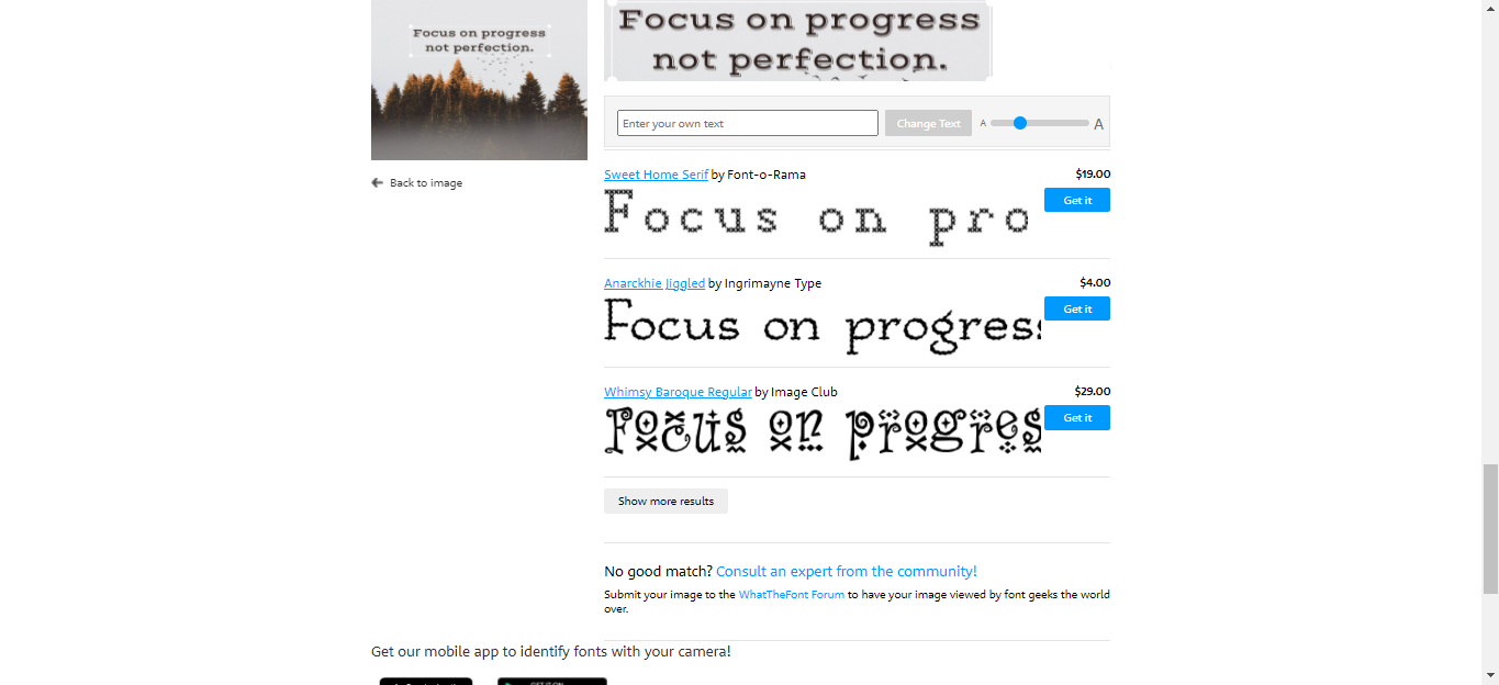 Visa fler resultat i WhatTheFont