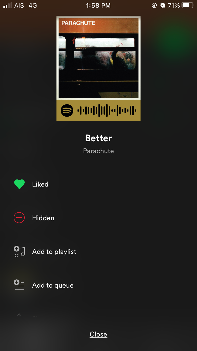 Spotify隠し曲ボタン