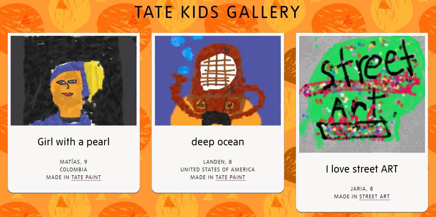 Tate for Kids - online art games for kids