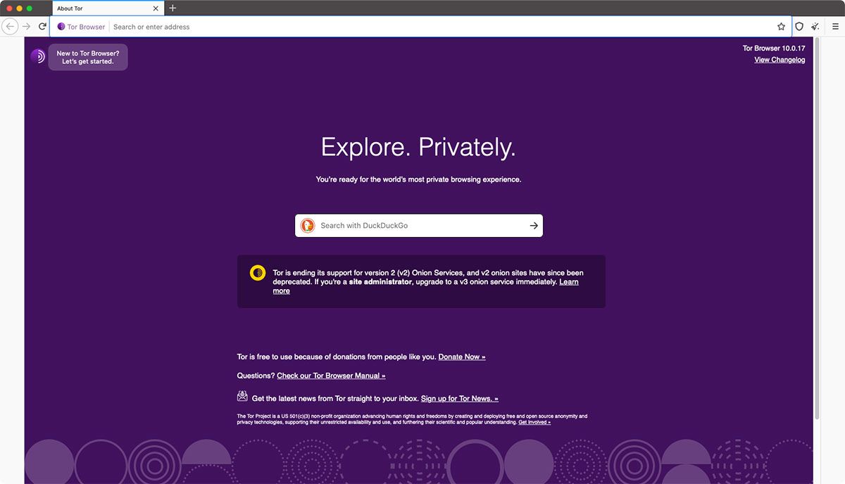 Tor Browser for Mac - 8 fantastiche alternative al browser Safari per utenti Mac