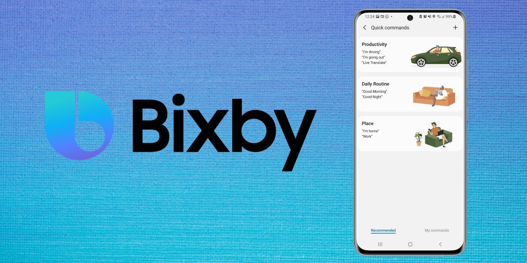 Get the Most From Bixby Quick Commands