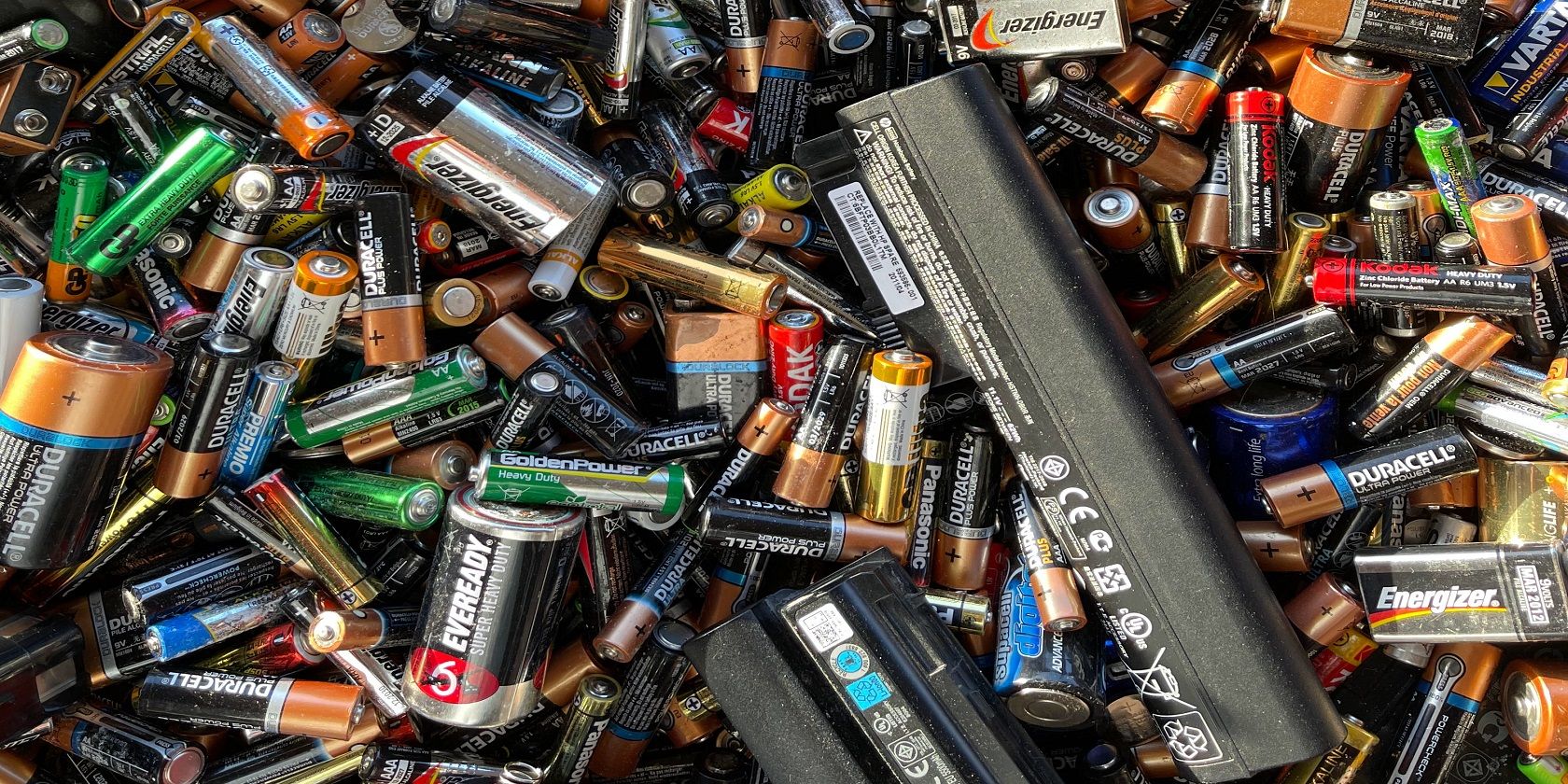 Used-batteries- retrieved from Unsplash