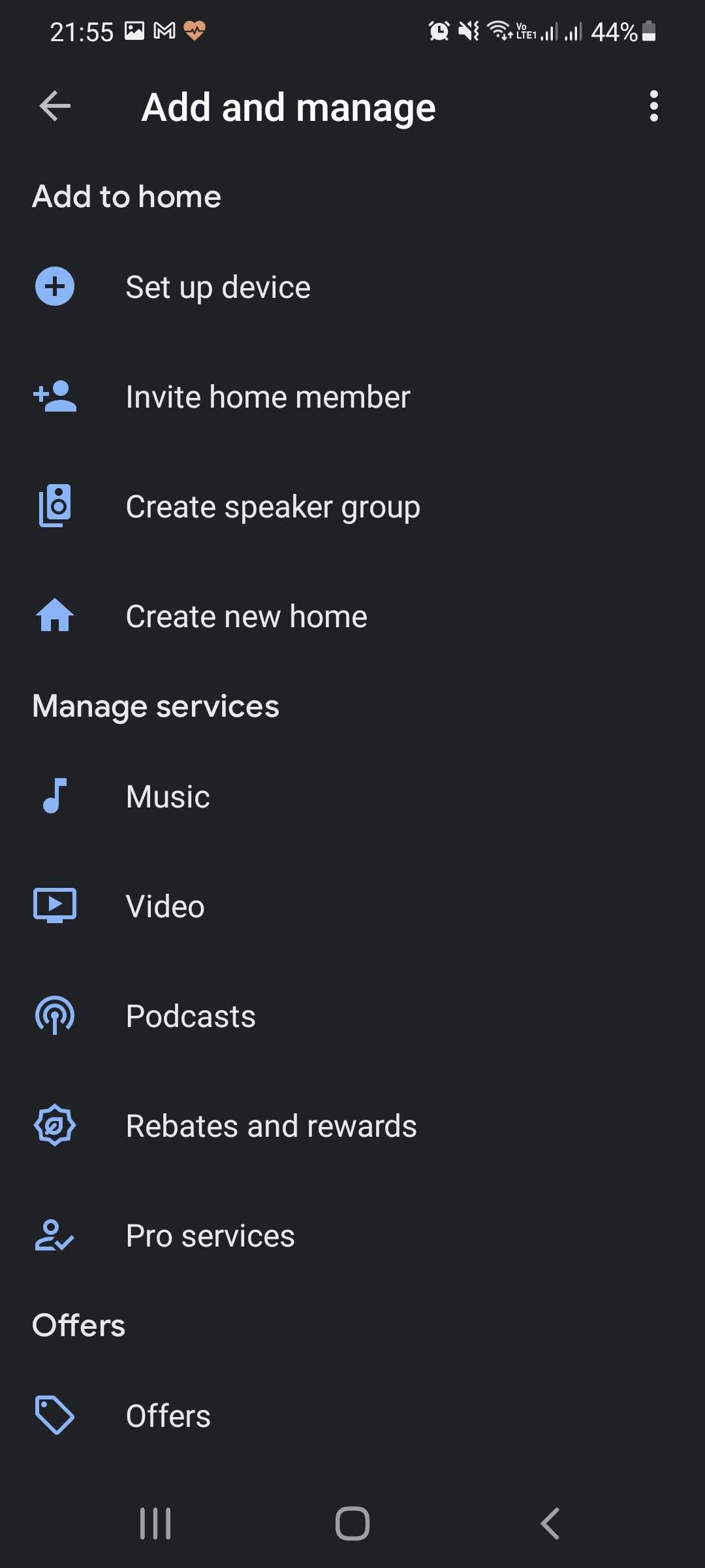 add a device to google home