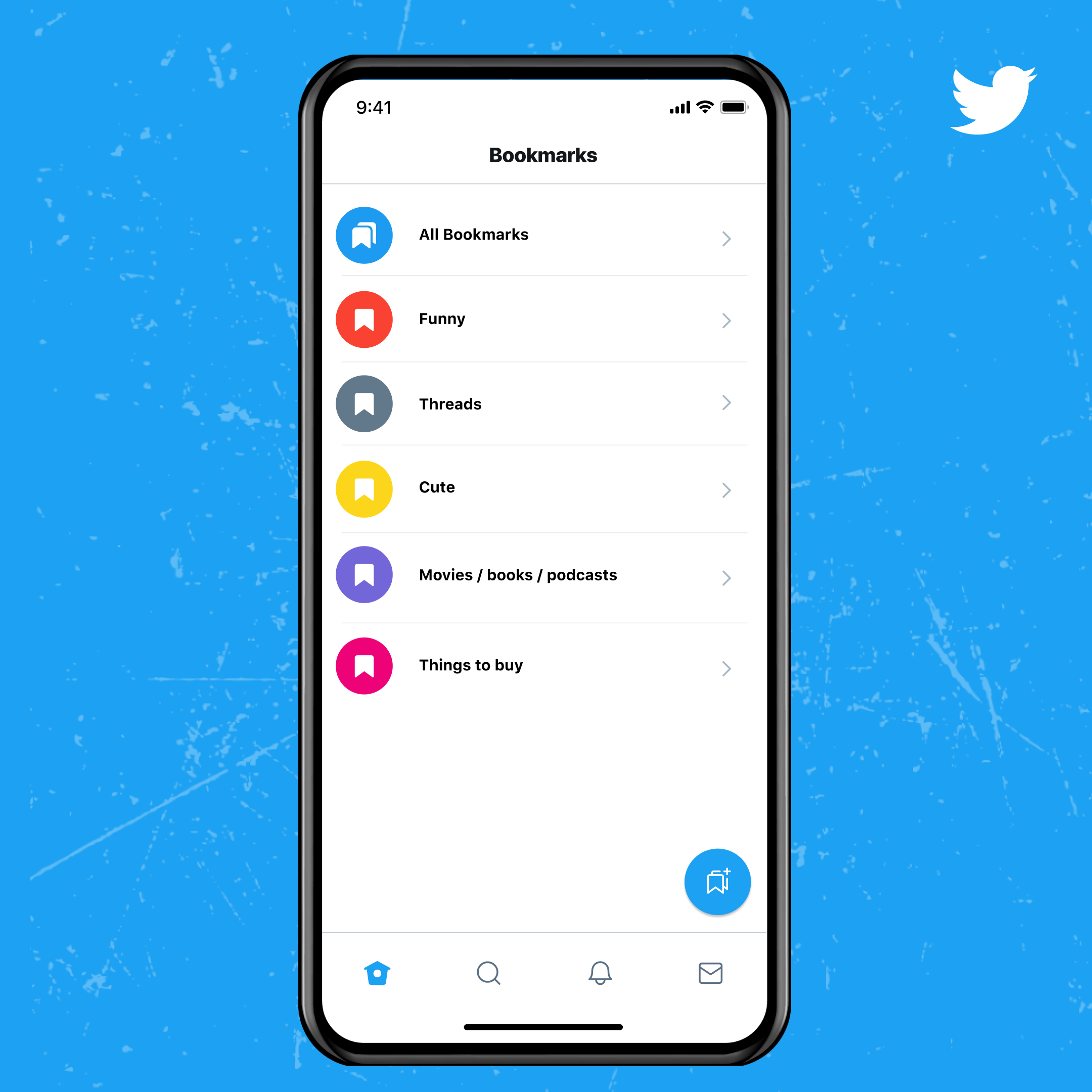 Twitter Blue Subscription startet offiziell in Kanada und Australien - bookmark folders twitter blue