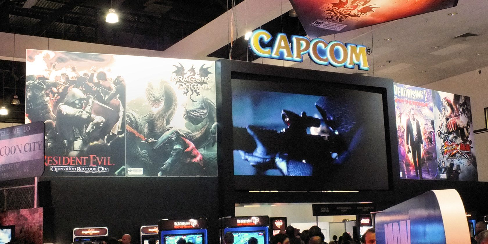 Capcom booth at E3 2011