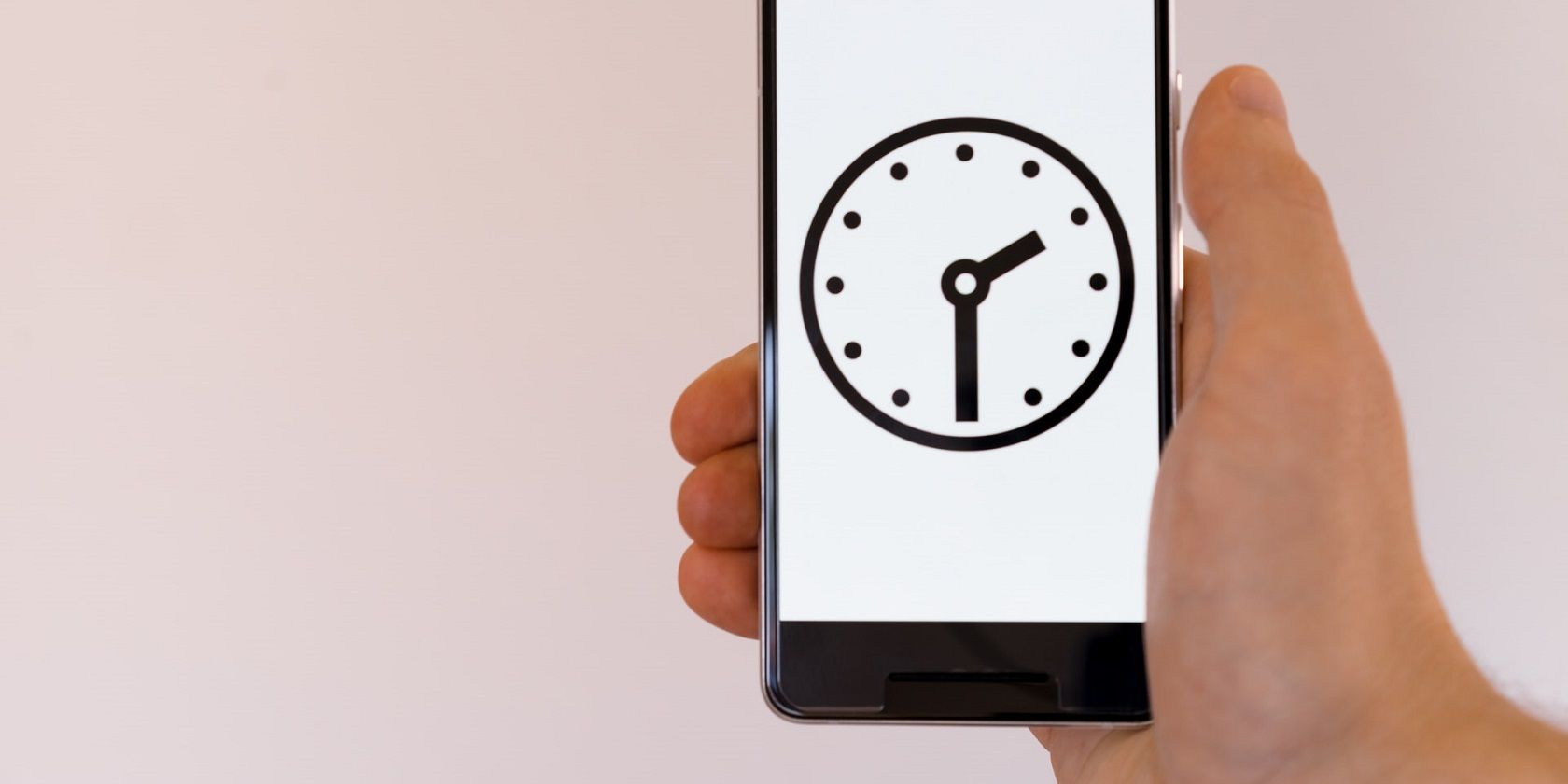 Clock picture on Android screen