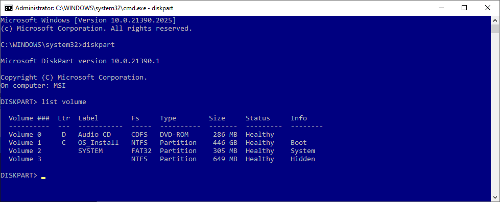 command promp diskpart list disk - Windows 10 non si avvia? 12 correzioni per far funzionare nuovamente il tuo PC