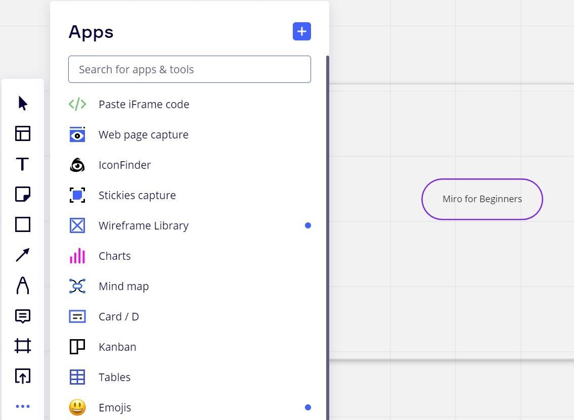Connecting apps on Miro