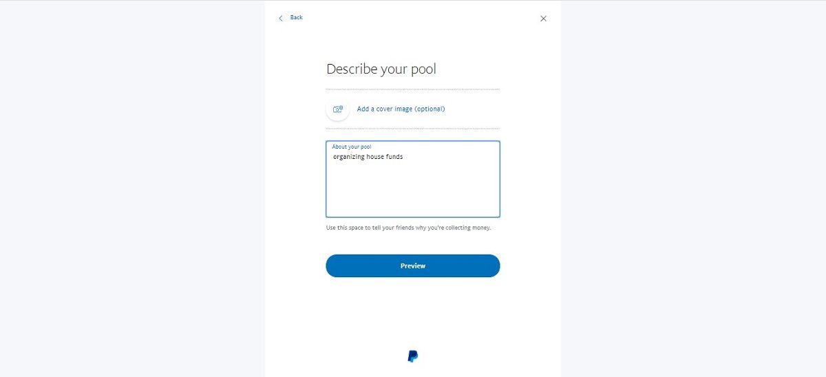Contextualizing your money pool with images and text