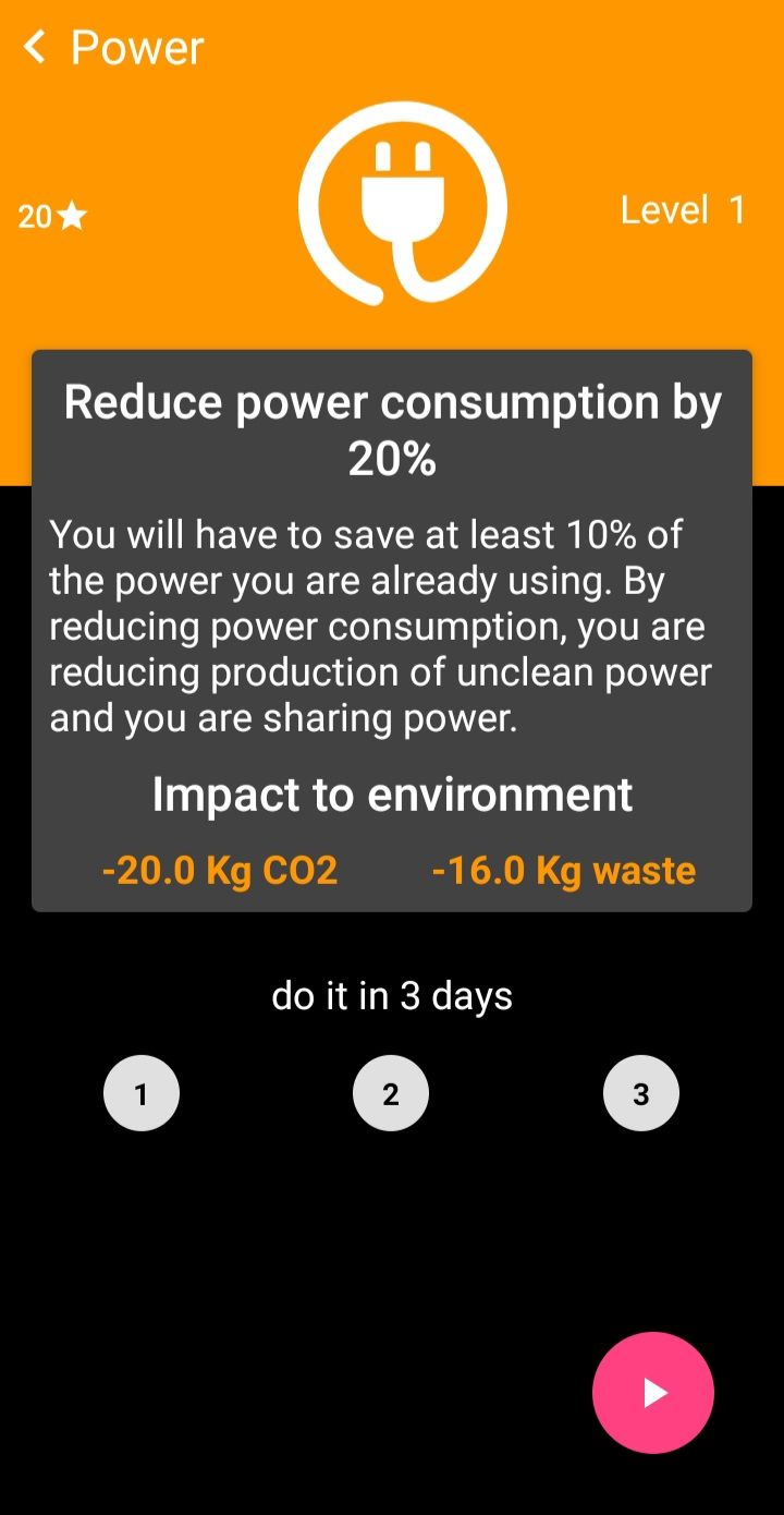 environment challenge app reduce energy challenge