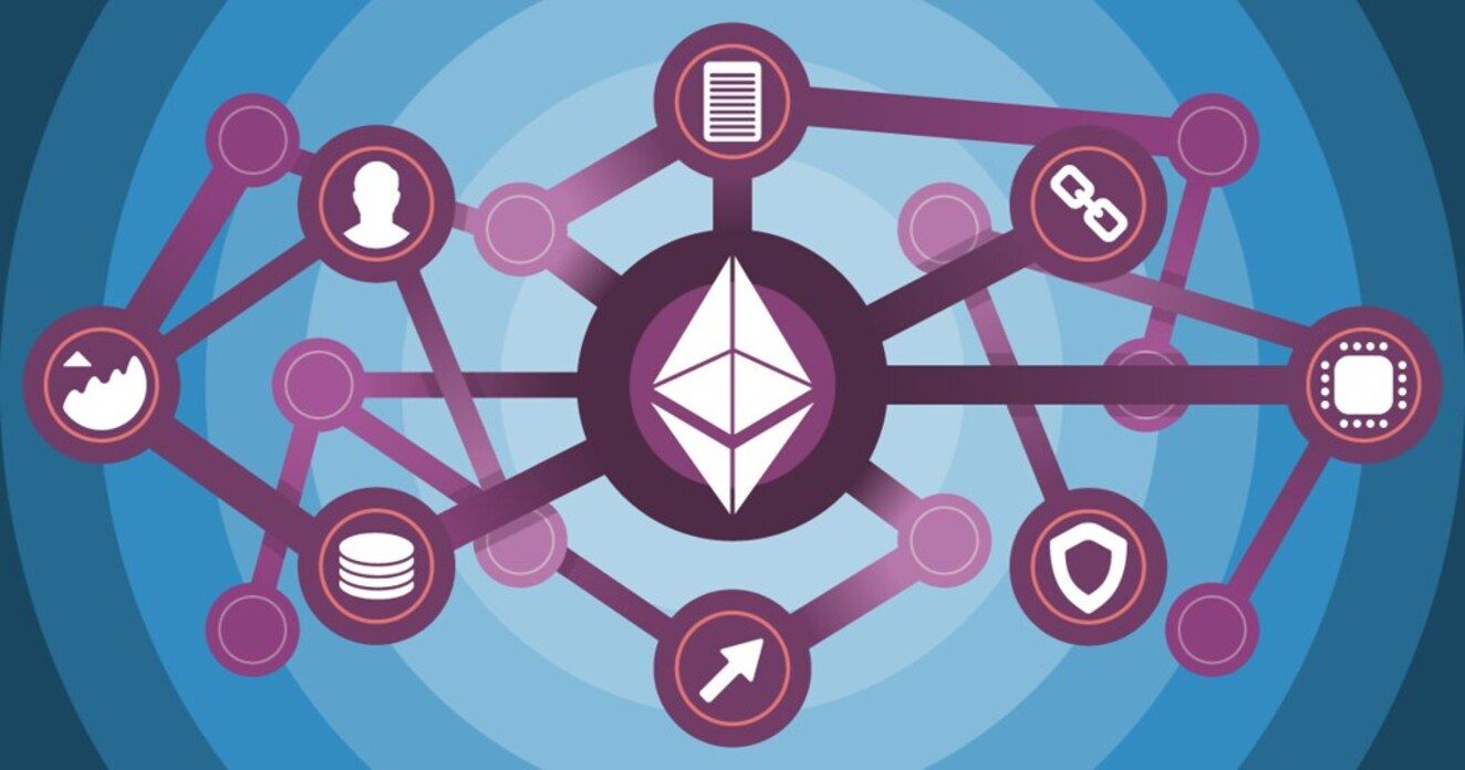 Flickr image of the Ethereum blockchain network