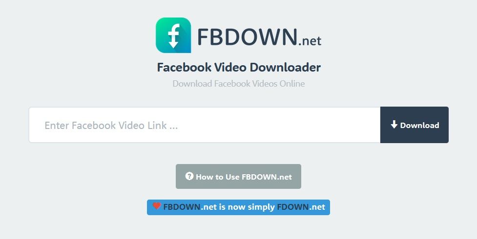 fbdown - Come scaricare qualsiasi video da Internet: 20 metodi gratuiti