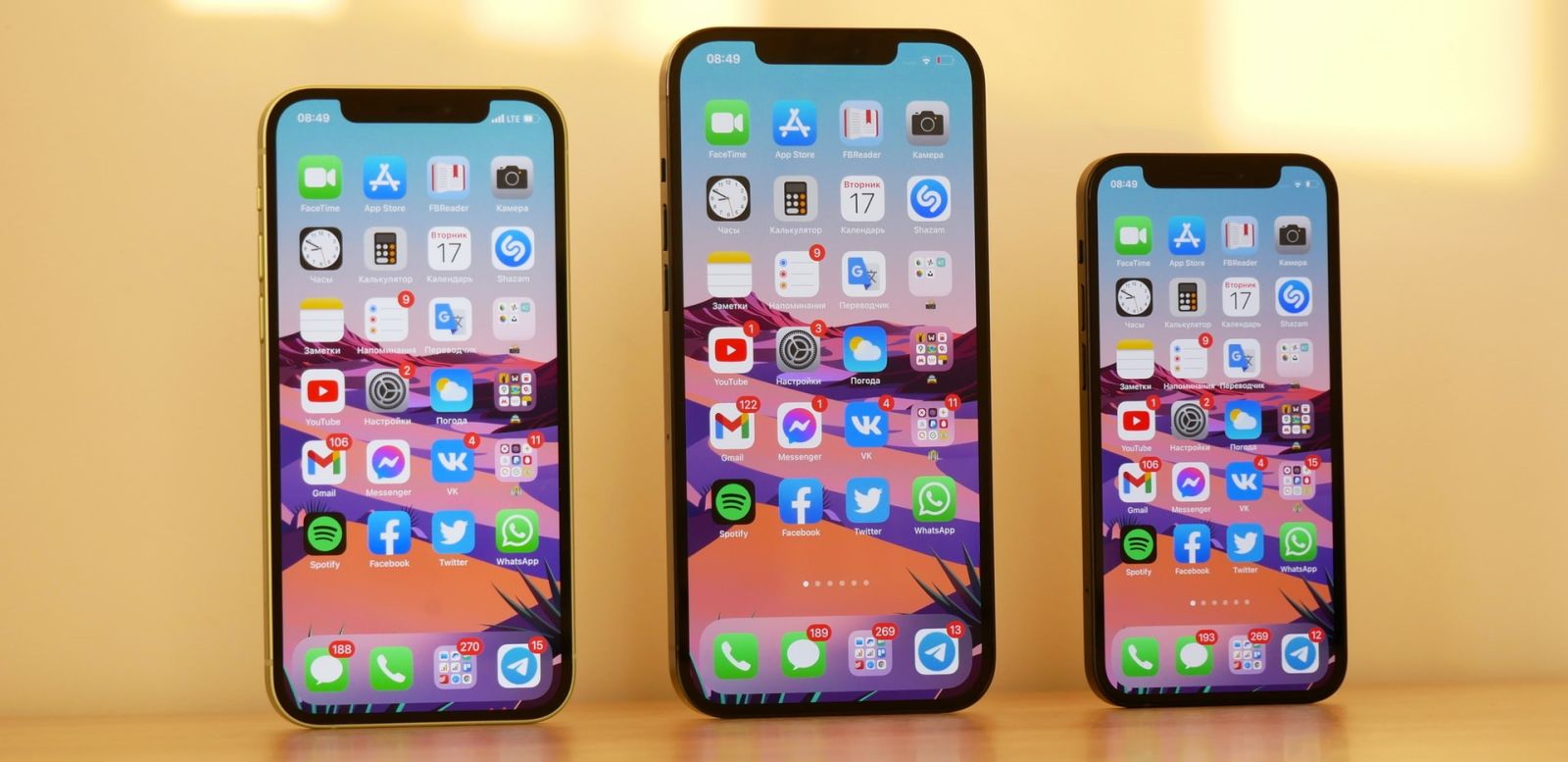 iPhone 12 Pro Max vs iPhone 12 Pro vs iPhone 12 Mini