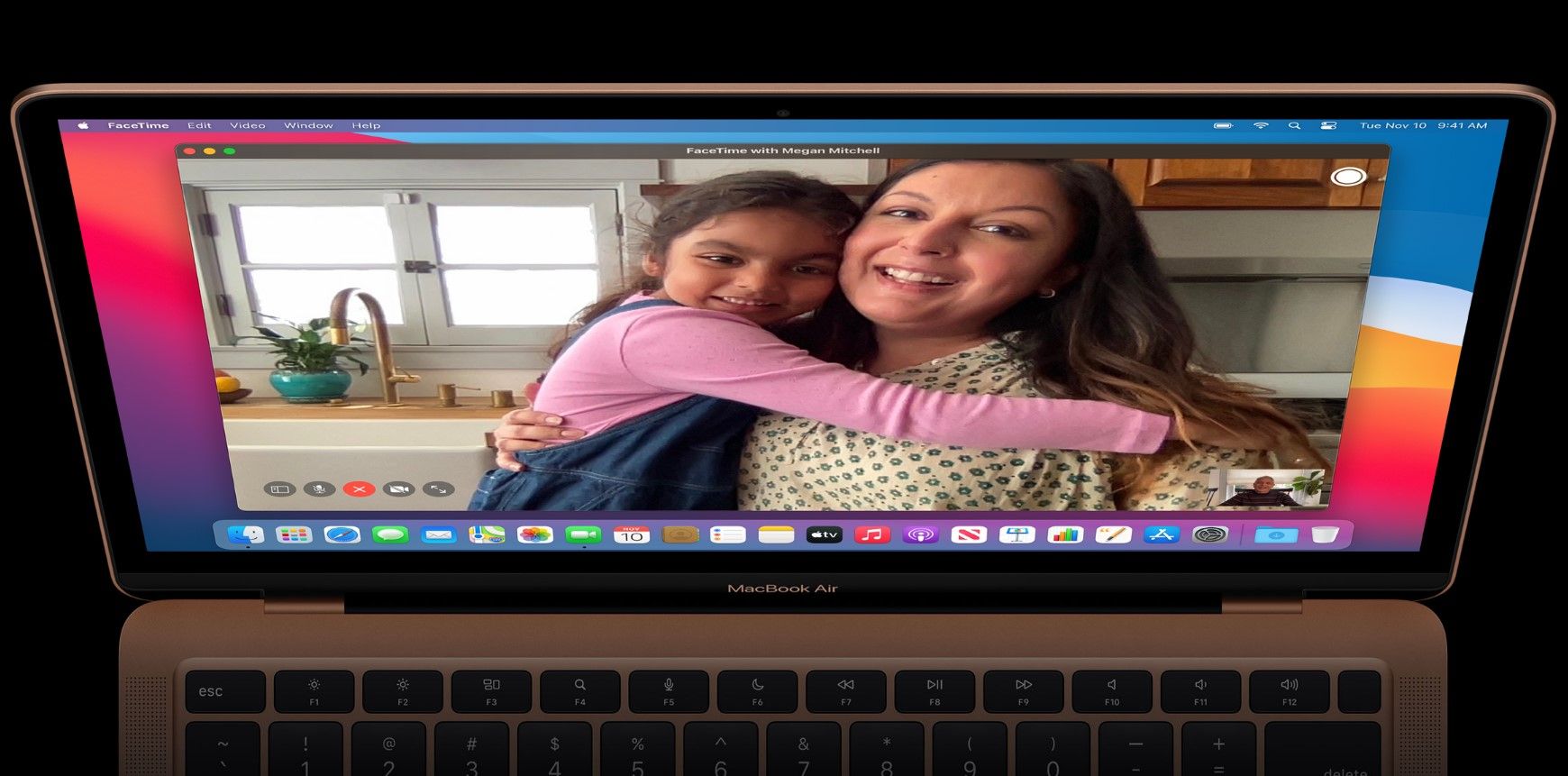 FaceTime on MacBook
