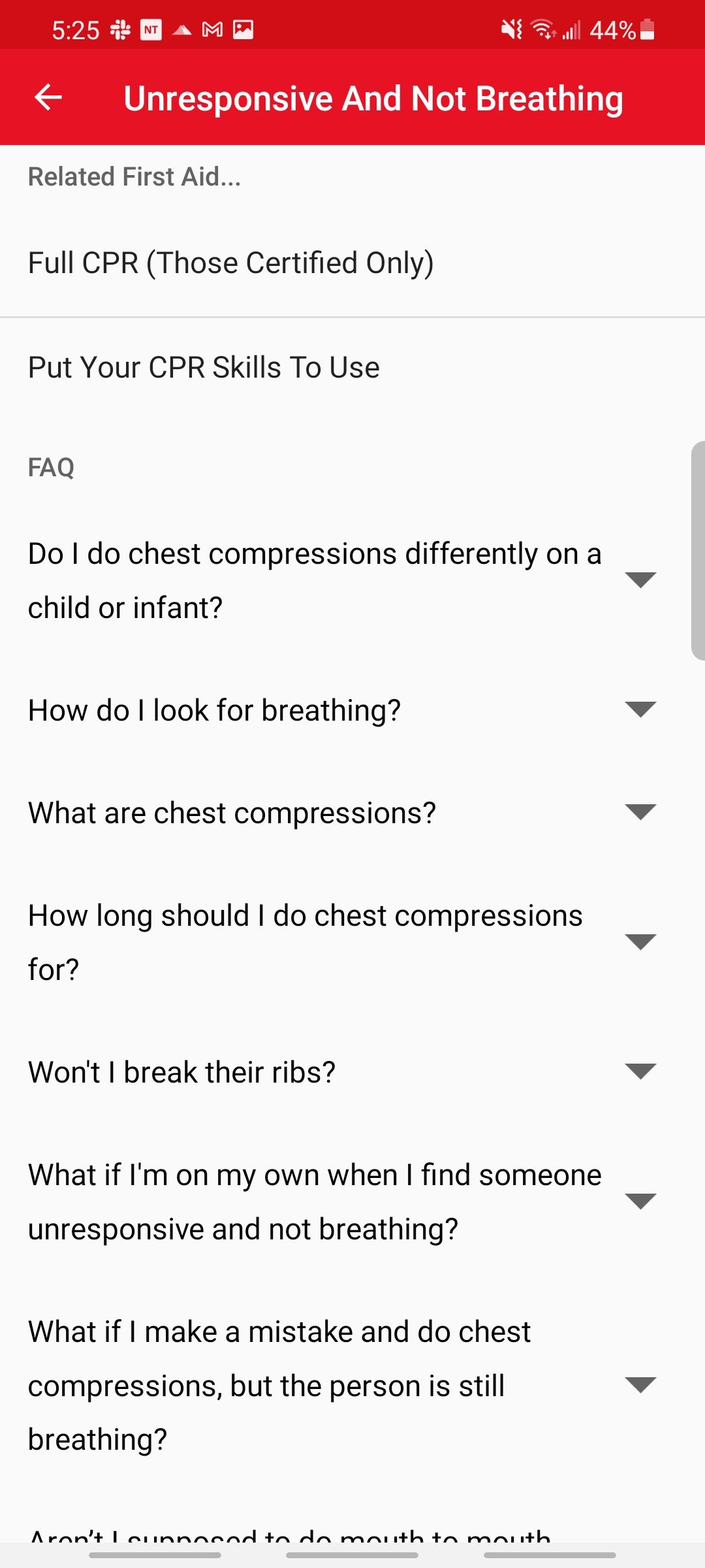 first aid american red cross cpr information and faqs