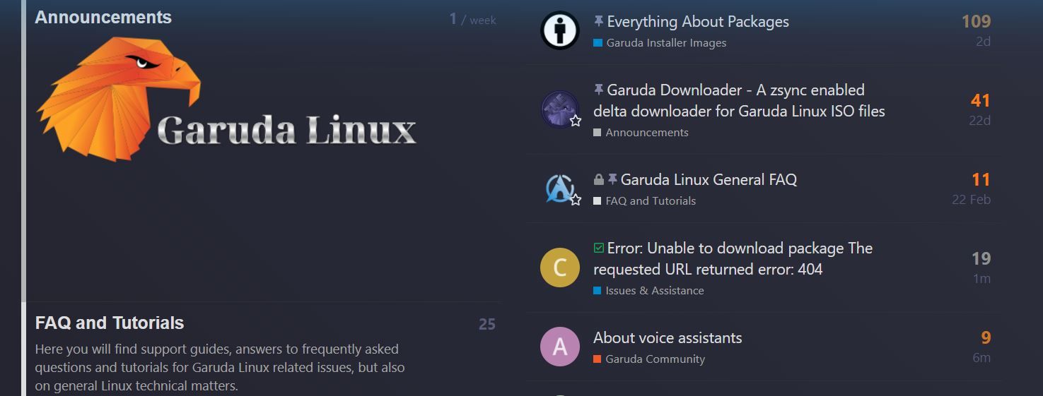 garuda linux community - Cerchi una nuova distribuzione? 10 motivi per provare Garuda Linux