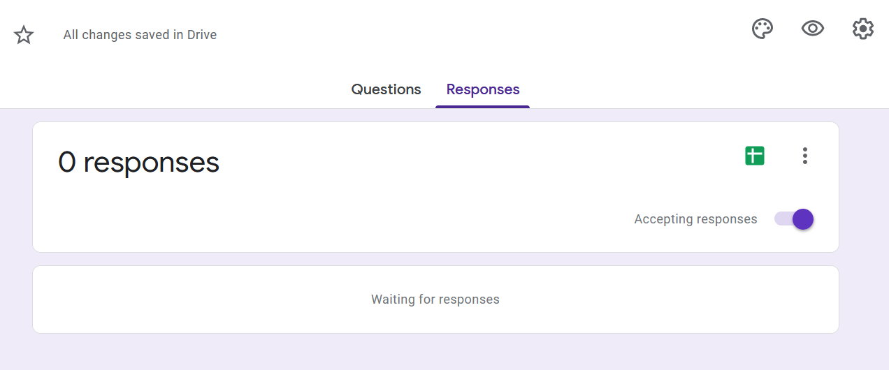 Google Forms Responses