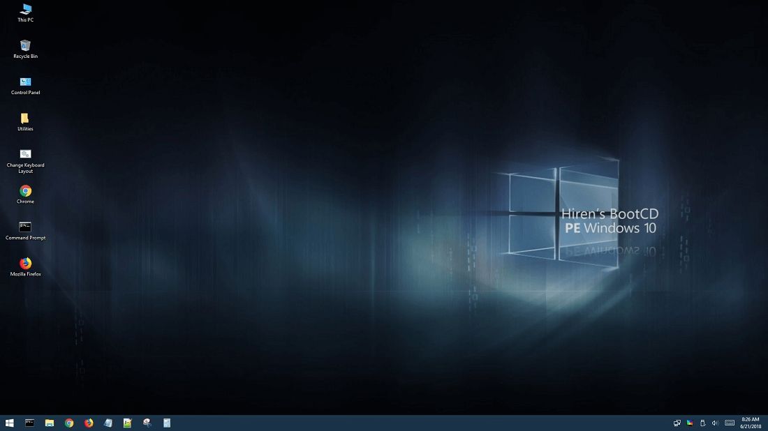 hirens boot cd windows 10 pe version