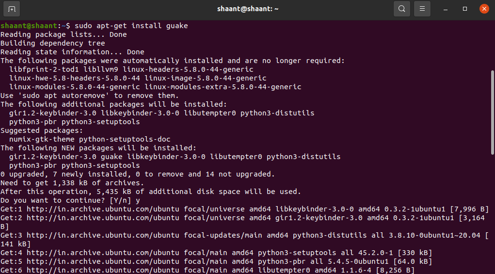 installing guake from terminal - Le 7 migliori alternative all’app Terminale per Ubuntu