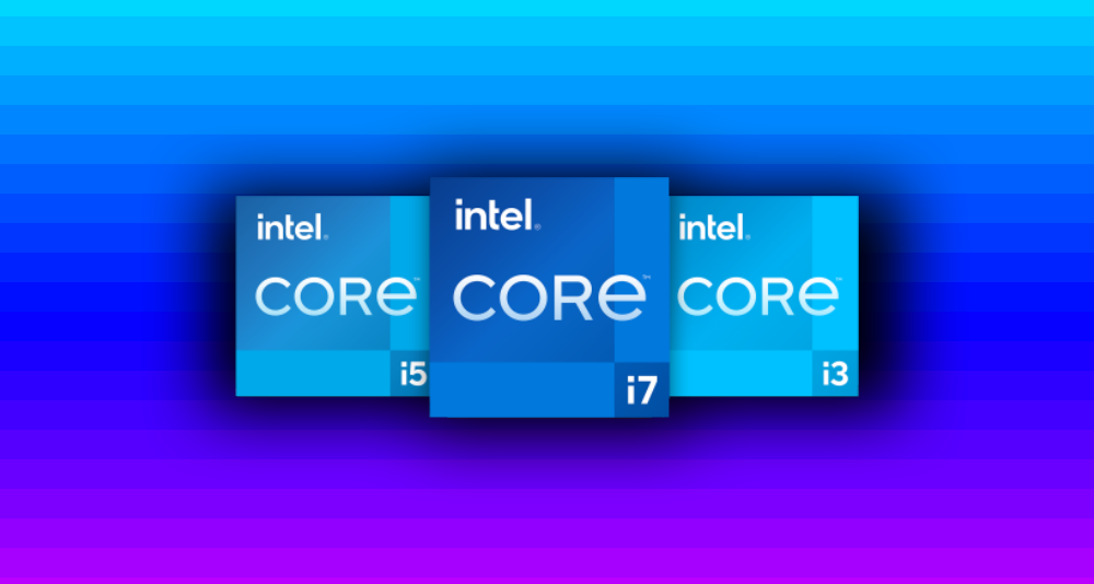 intel core logos - Intel Core i3 contro i5 contro i7: quale CPU dovresti acquistare?