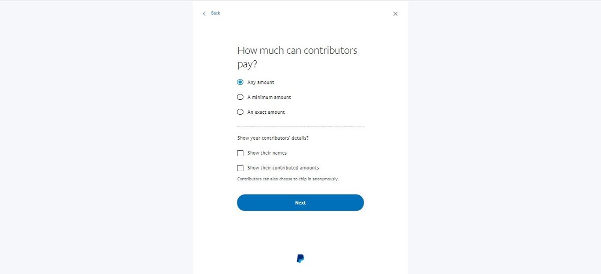 Controlling how contributors interact with your money pool
