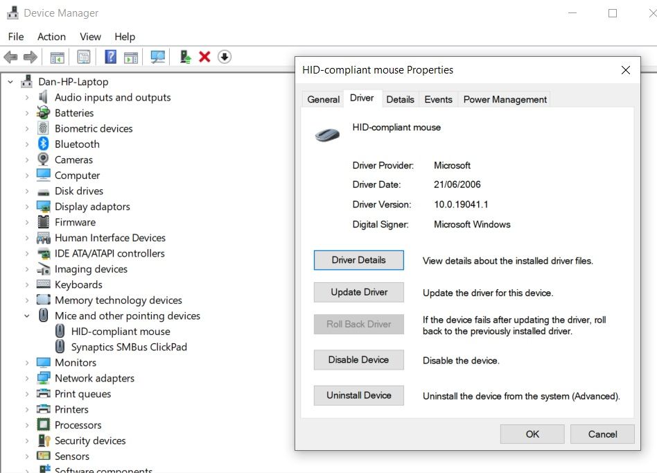 mouse drivers windows - Come risolvere il pulsante sinistro del mouse che non funziona su Windows 10